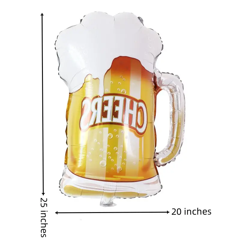 Palloncino 14 Mini Shape Boccale Birra Beer Glass