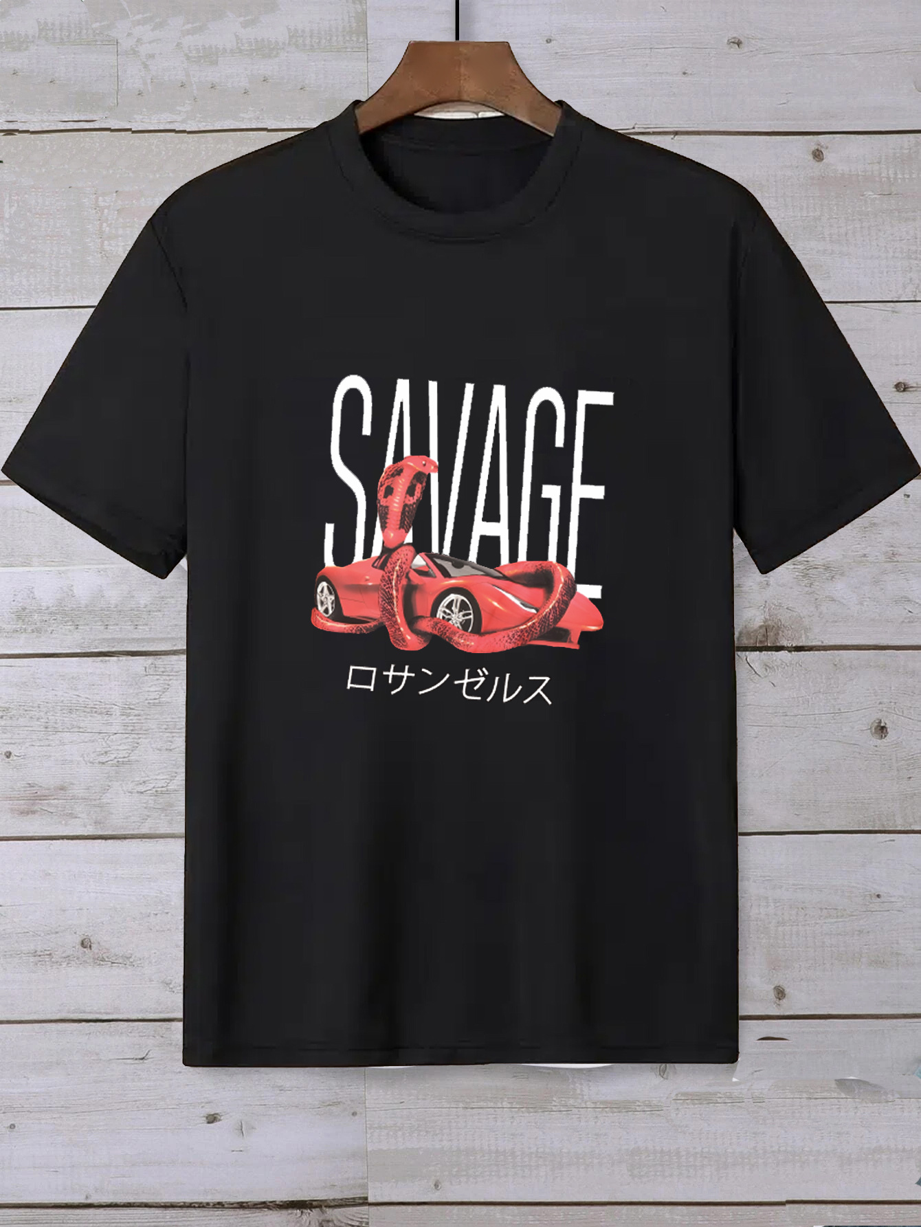 Lot De 2 T-shirts Décontractés Alfani Pour Homme – Col Rond, Manches Courtes, Taille M – Rouge Et Bleu