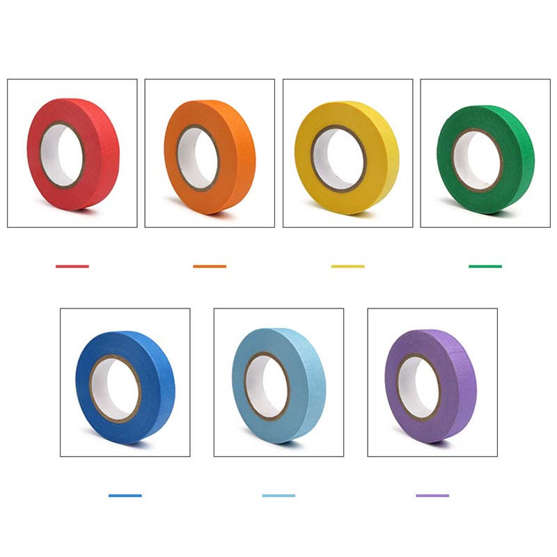 Color Beauty Paper Tape Art Masking Tape Diy Color Tape - Temu