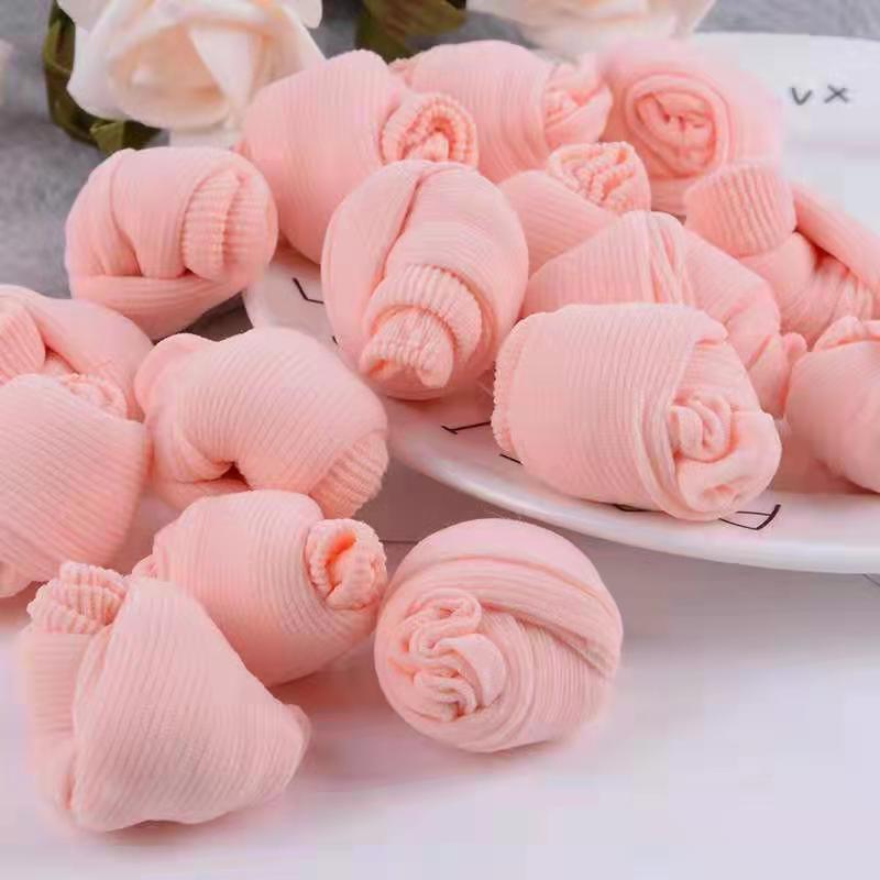 10 Pairs Girls Candy Colors Thin Socks for Spring & Summer