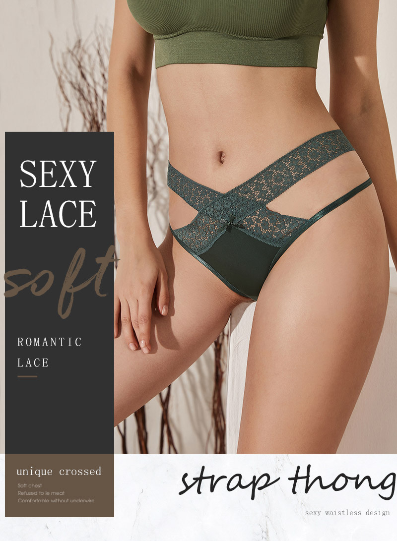 Mrat Seamless Lingerie Womens Underwear Cotton Soft Ladies Lace