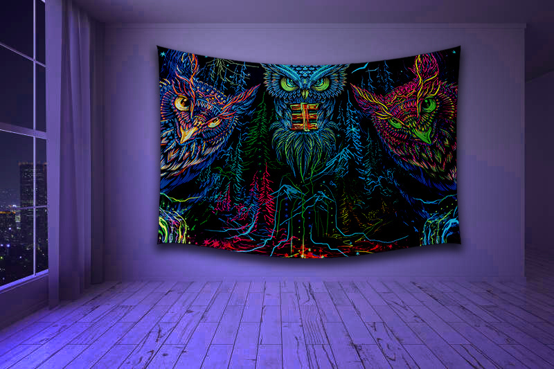 Color changing tapestry sale