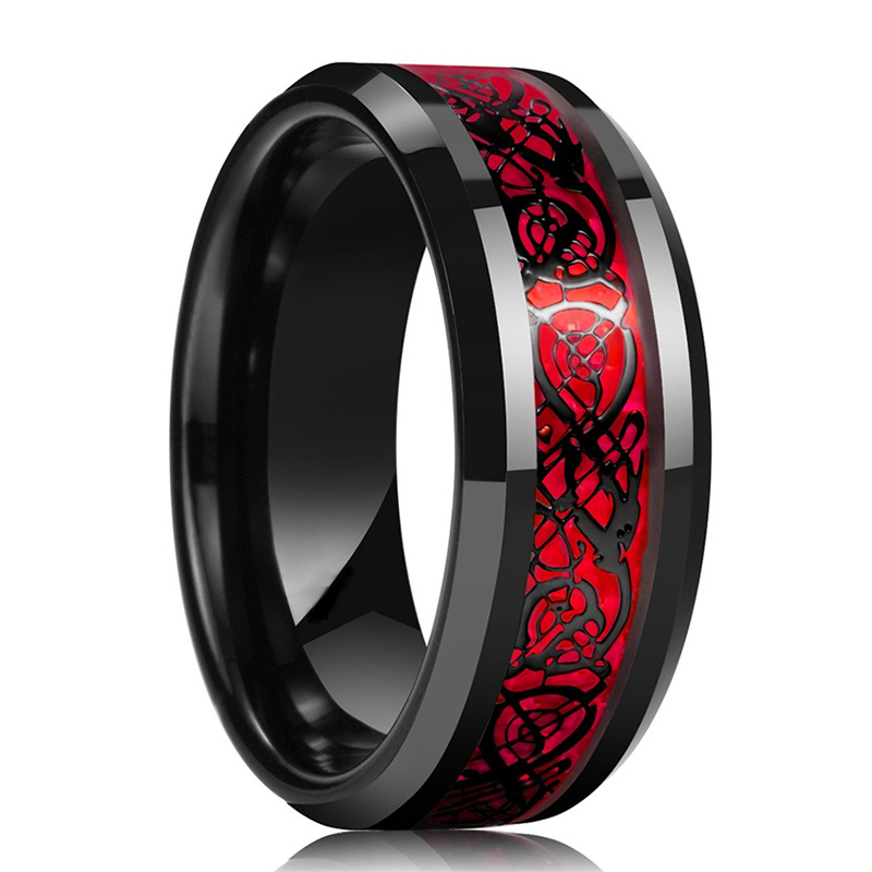 Gothic on sale couple rings