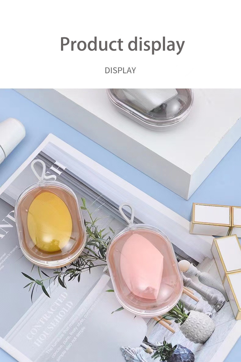 Makeup Sponge Holder Beauty Sponge Stand Storage Case Makeup Temu