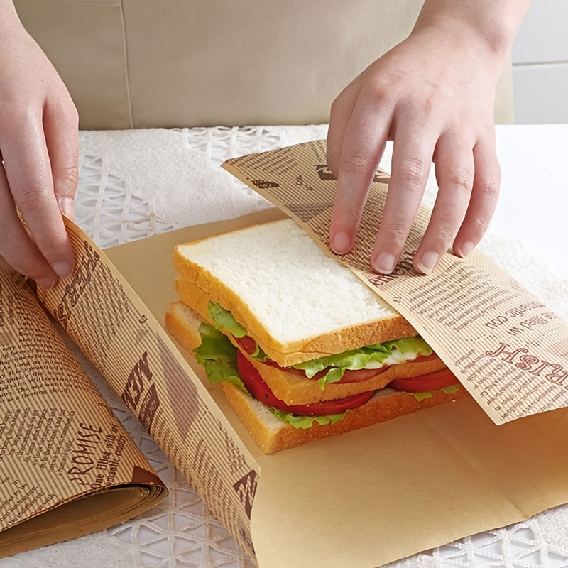 Sandwich Wrapping Paper - Temu