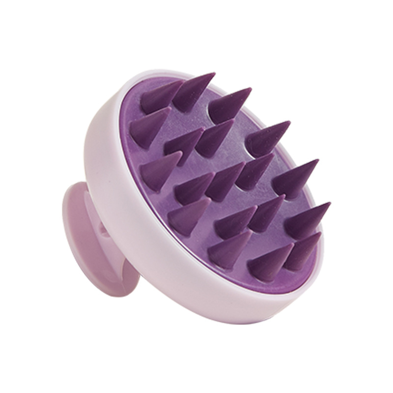 Image of Wanmei New Candy-colored Scalp Massage Head Silicone Shampoo Brush Hair Washing Tool Massage Comb Anti-itch Head Scraper