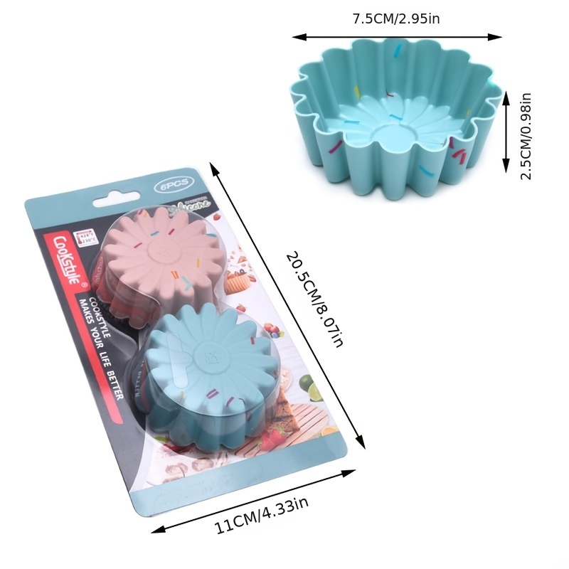 Jelly Pudding Cupcake Silicone Molds Cake Decorating Tools