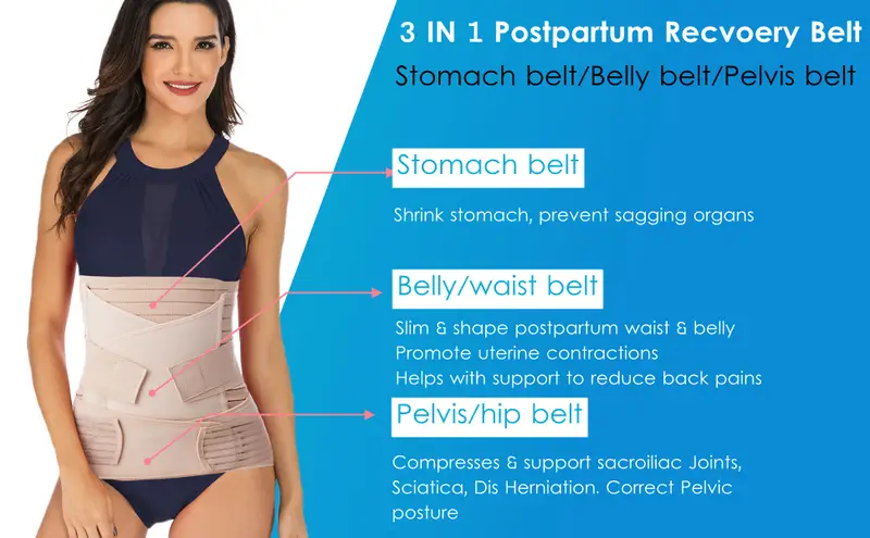 Postpartum Belly Band Postpartum Tummy Control Tunic - Temu