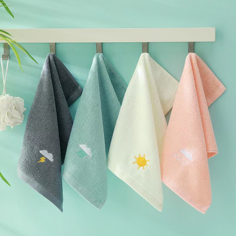 Cute Fingertip Towel, Soft Absorbent Hand Wipe Towel, Cute Cartoon