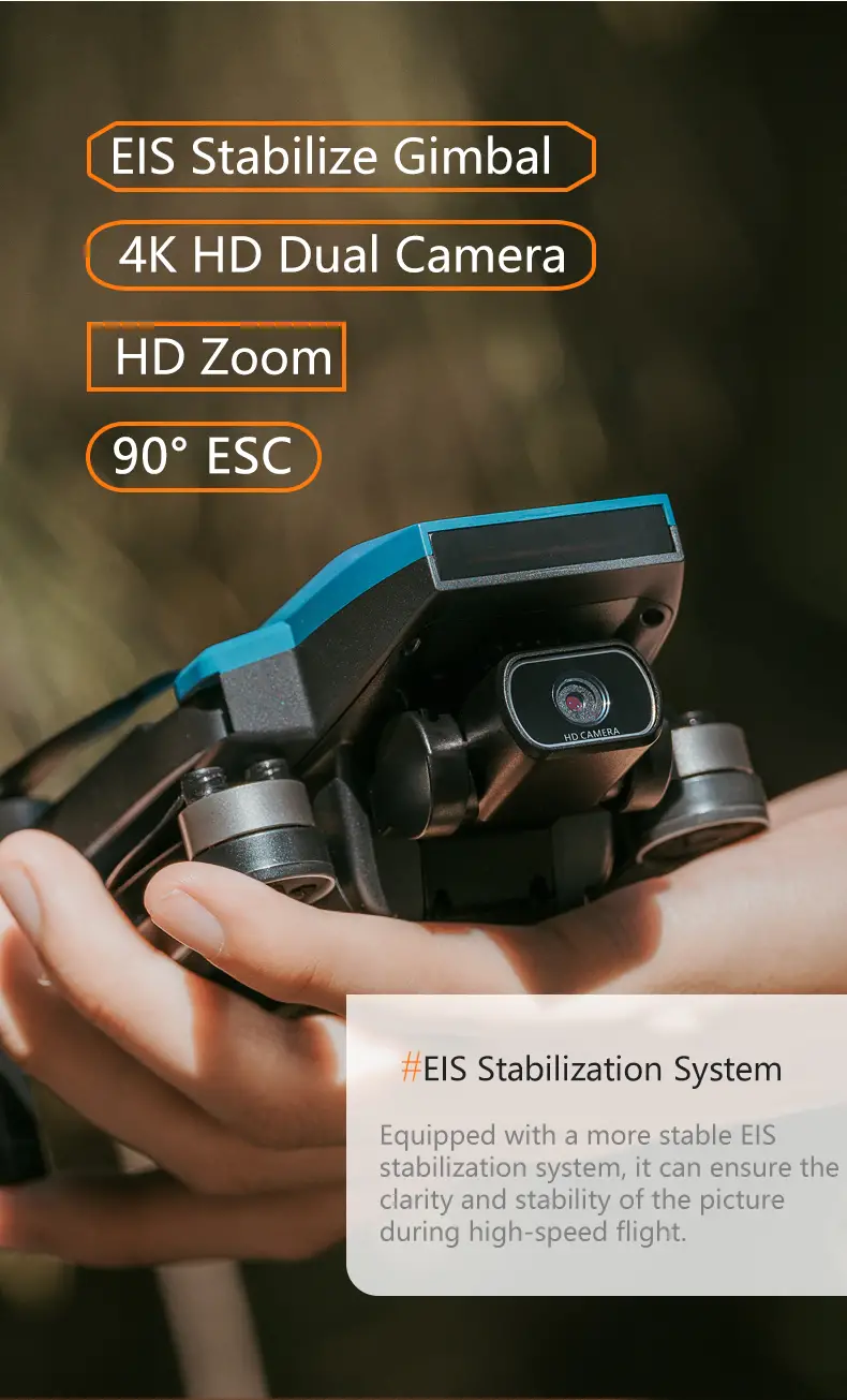 dual camera drone eis stabilization high image transmission wind resistance gps intelligent return 50x zoom gift for beginners details 4