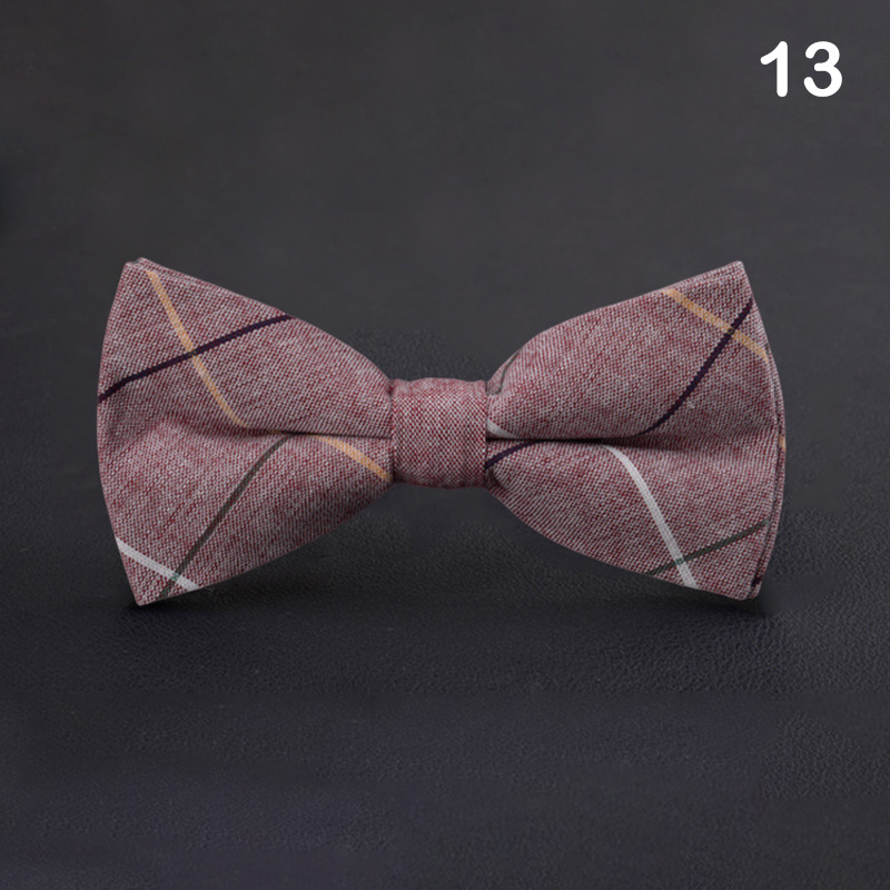 Striped Butterfly Bow Ties Cravat For Wedding Party