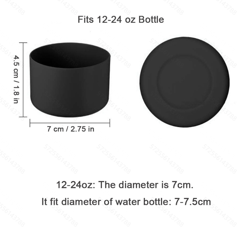 Anti-slip Silicone Sleeve For Hydro Flask Water Bottles - Protects From  Scratches And Dents, Doubles As Pet Feeding Bowl - Temu Philippines