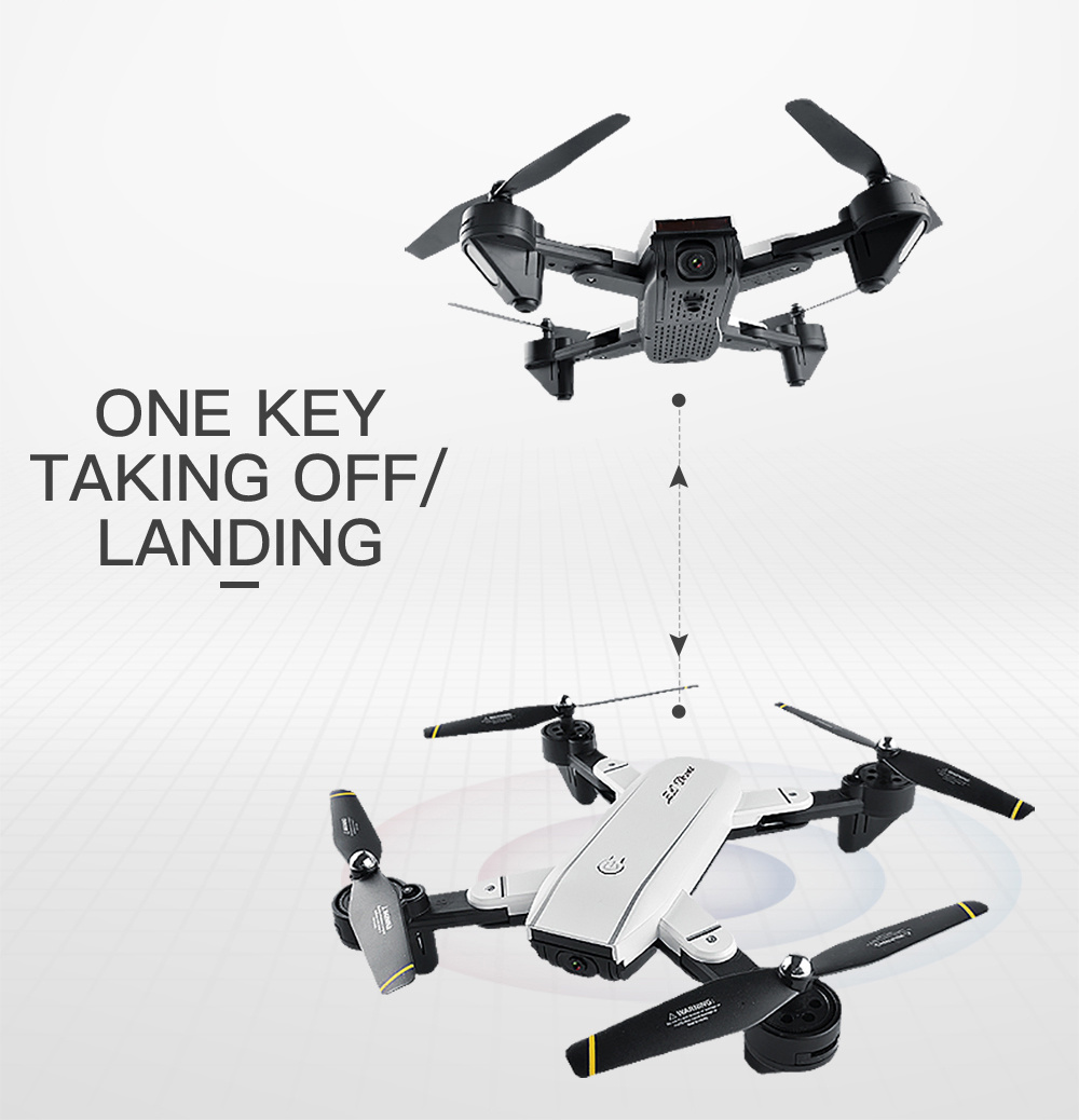 Drone con cámara para adultos, cuadricóptero RC plegable para niños, drone  de video 1080P HD FPV para principiantes, 2 baterías, estuche de