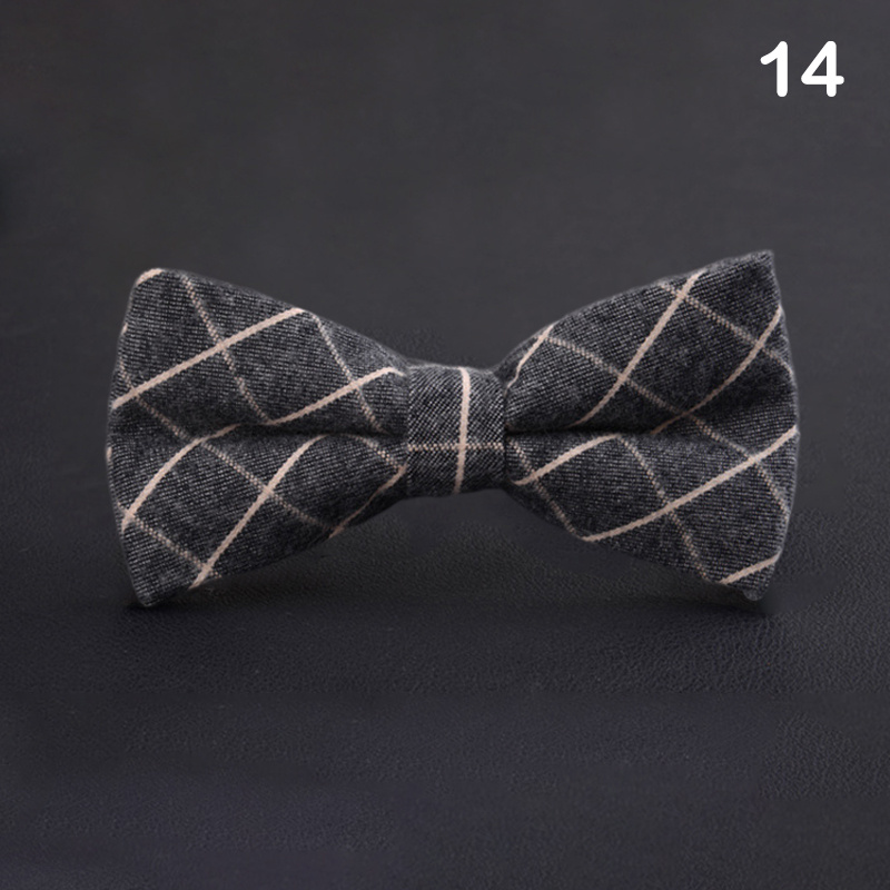 Striped Butterfly Bow Ties Cravat For Wedding Party