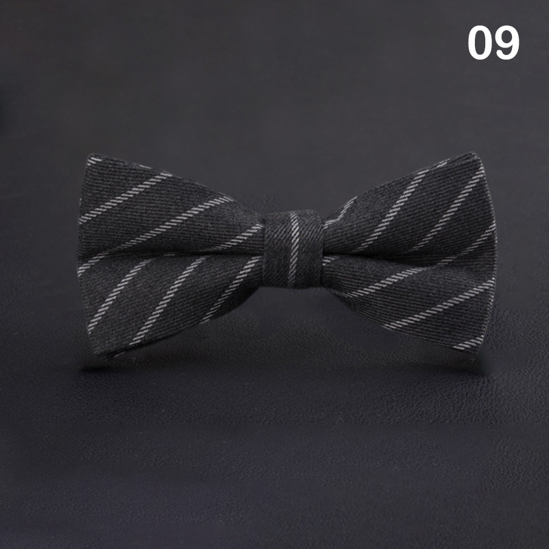 Striped Butterfly Bow Ties Cravat For Wedding Party