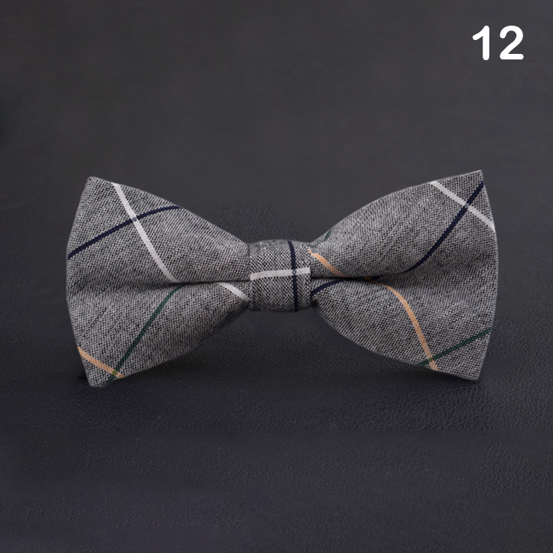Striped Butterfly Bow Ties Cravat For Wedding Party