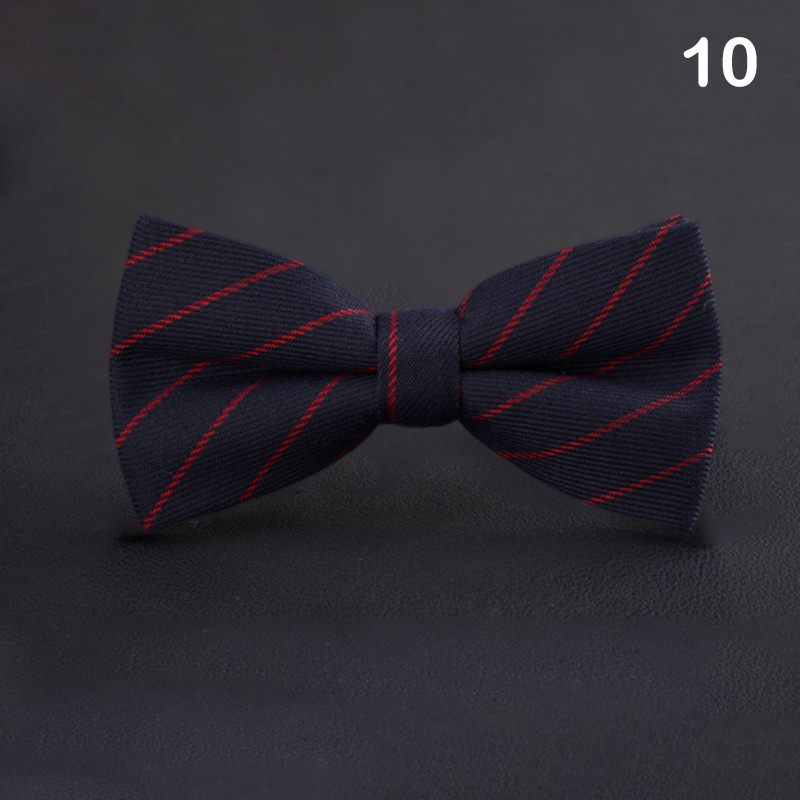 Striped Butterfly Bow Ties Cravat For Wedding Party