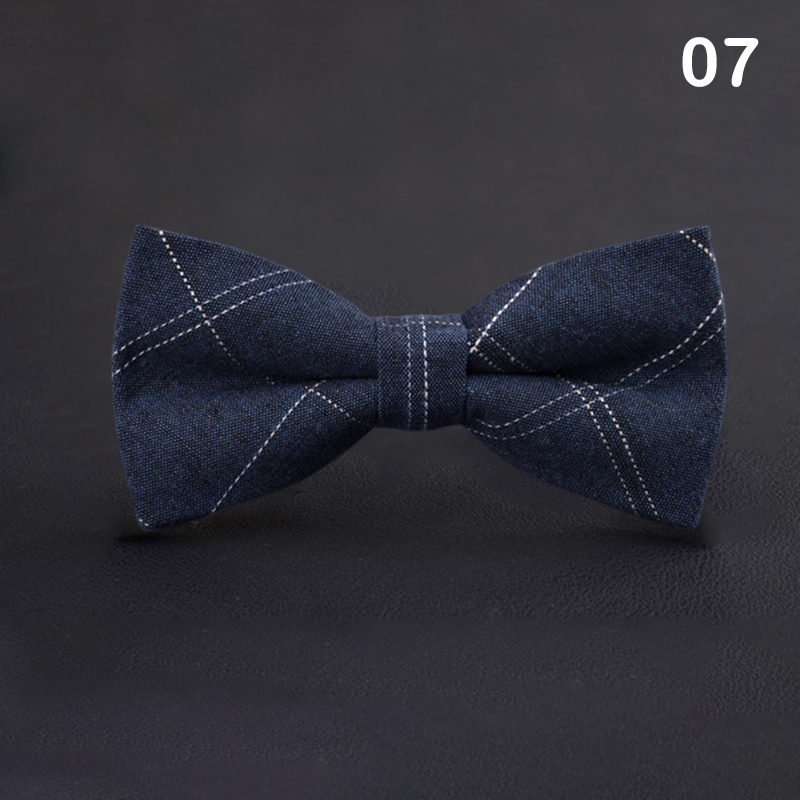 Striped Butterfly Bow Ties Cravat For Wedding Party