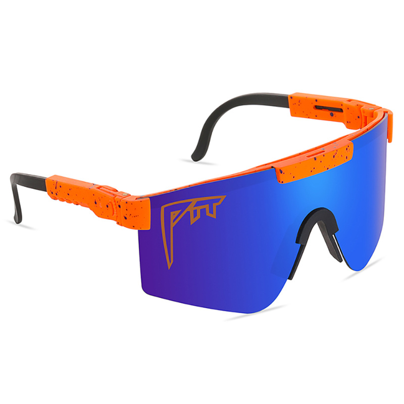 1pc Men's Polarized Colorful Dustproof Cycling Sports Sunglasses,Googles Pit Vipers,Sun Glasses,Goggles Sunglasses,Vision Pro,Y2k,Temu,Temu
