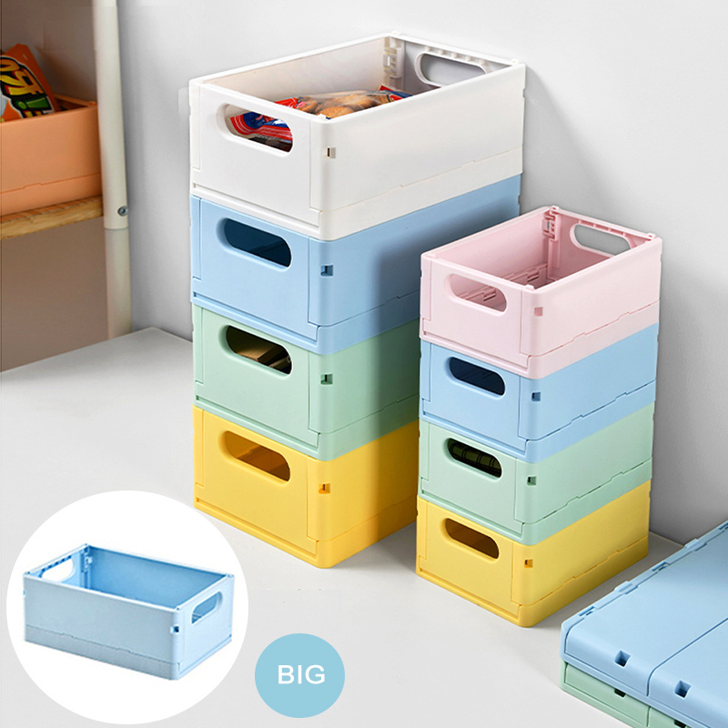 Creative Plastic Divider Storage Box Basket with Handle Multi Grid  Classification Desktop Stackable Sundries Stationery for Home - AliExpress