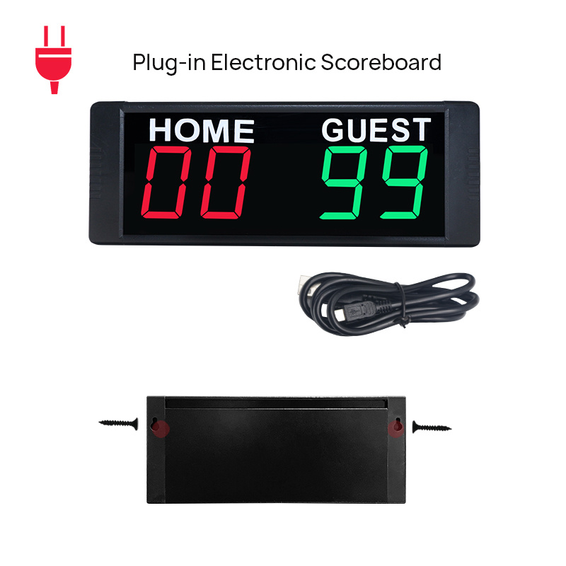2/3/4 Digits Tabletop Scoreboard Sports Scorekeeper - Temu