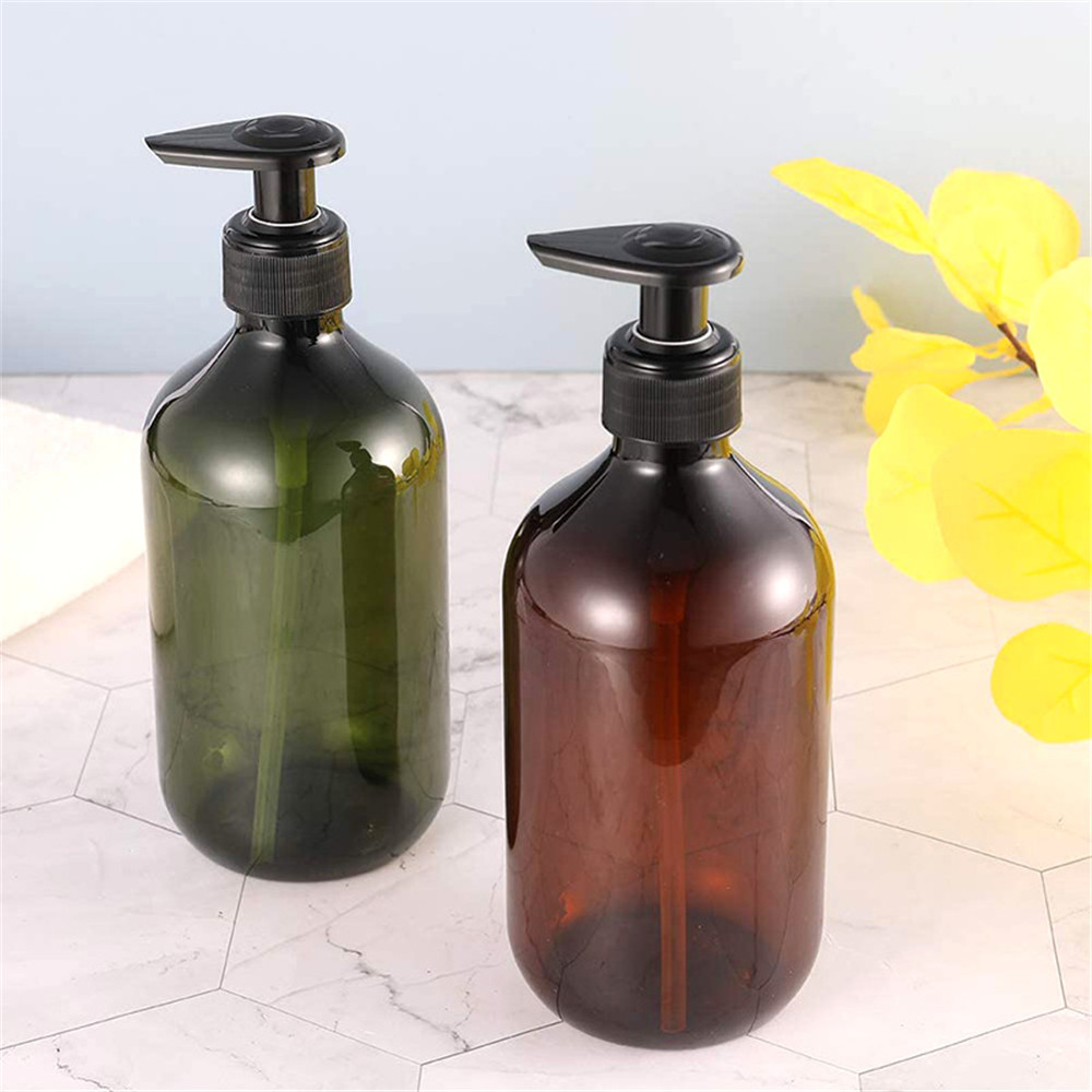 Refillable Bathroom Soap Dispensers Amber Shampoo Lotion Temu New Zealand