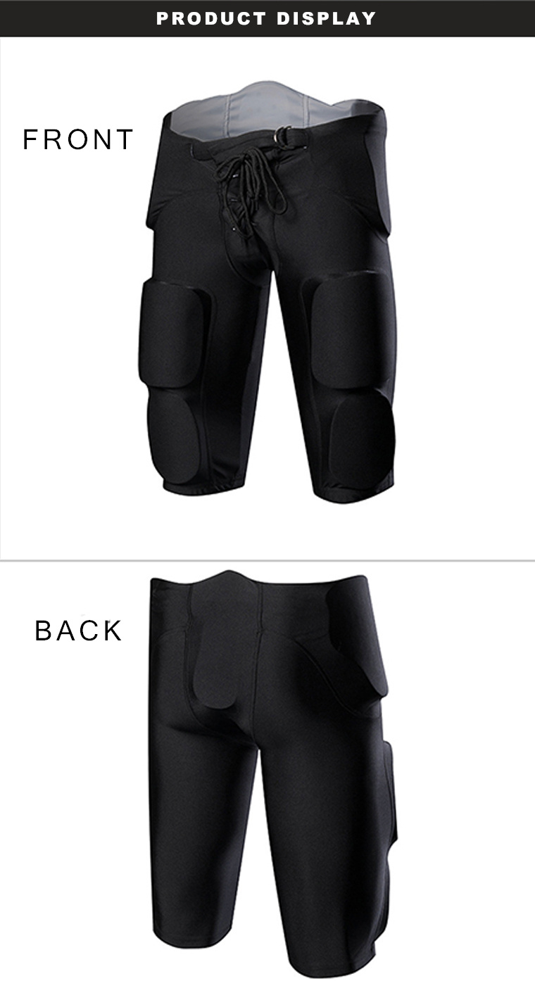 Football Pants With Multi Pads Professional Football Gear Temu