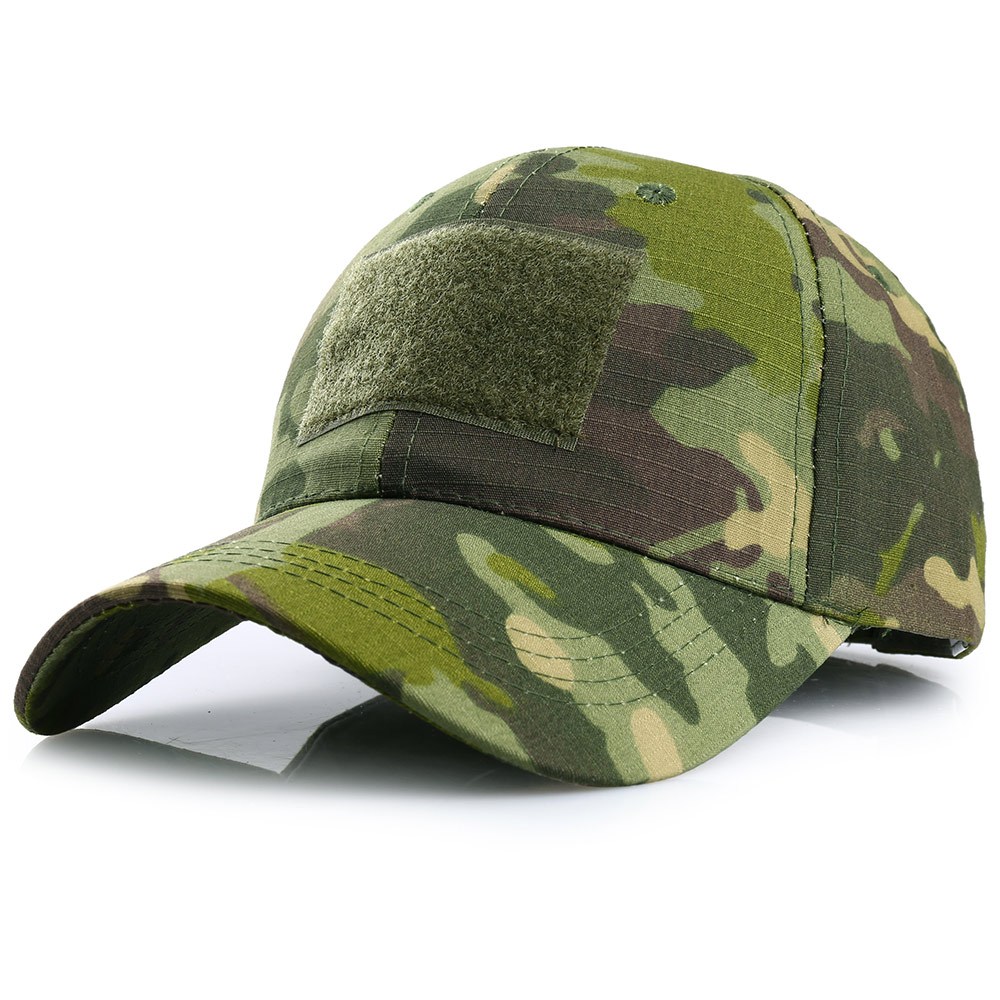 Zhjuju Casquette de Baseball Camouflage,Tactical Hat Réglable