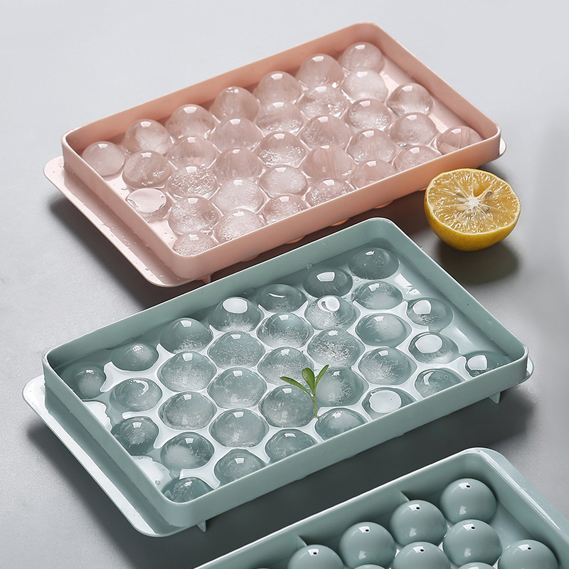 HealthyLifeStyle! Ice Cube Tray 18/8 Stainless Steel 18 Slot Ice Cube Tray Easy Release