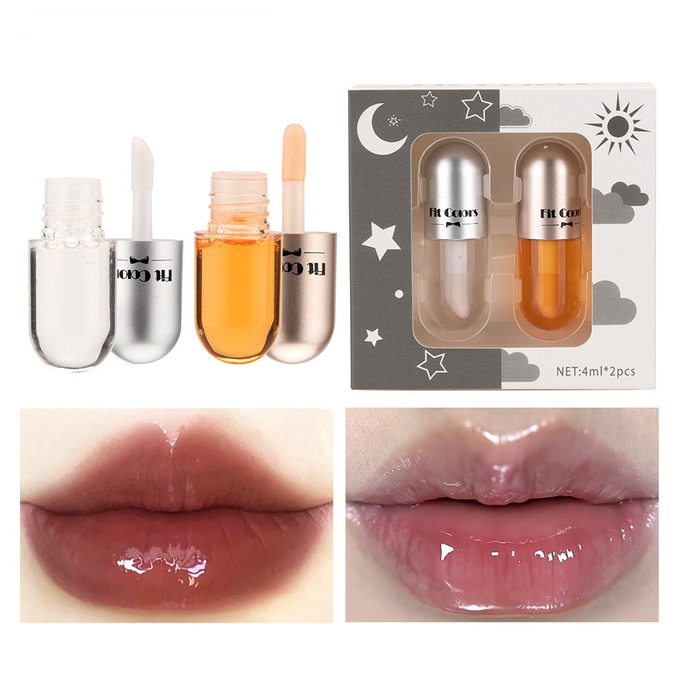 2 Packed Lip Plumper For Day And Night Sheer Hydrating Moisturizing Lip ...