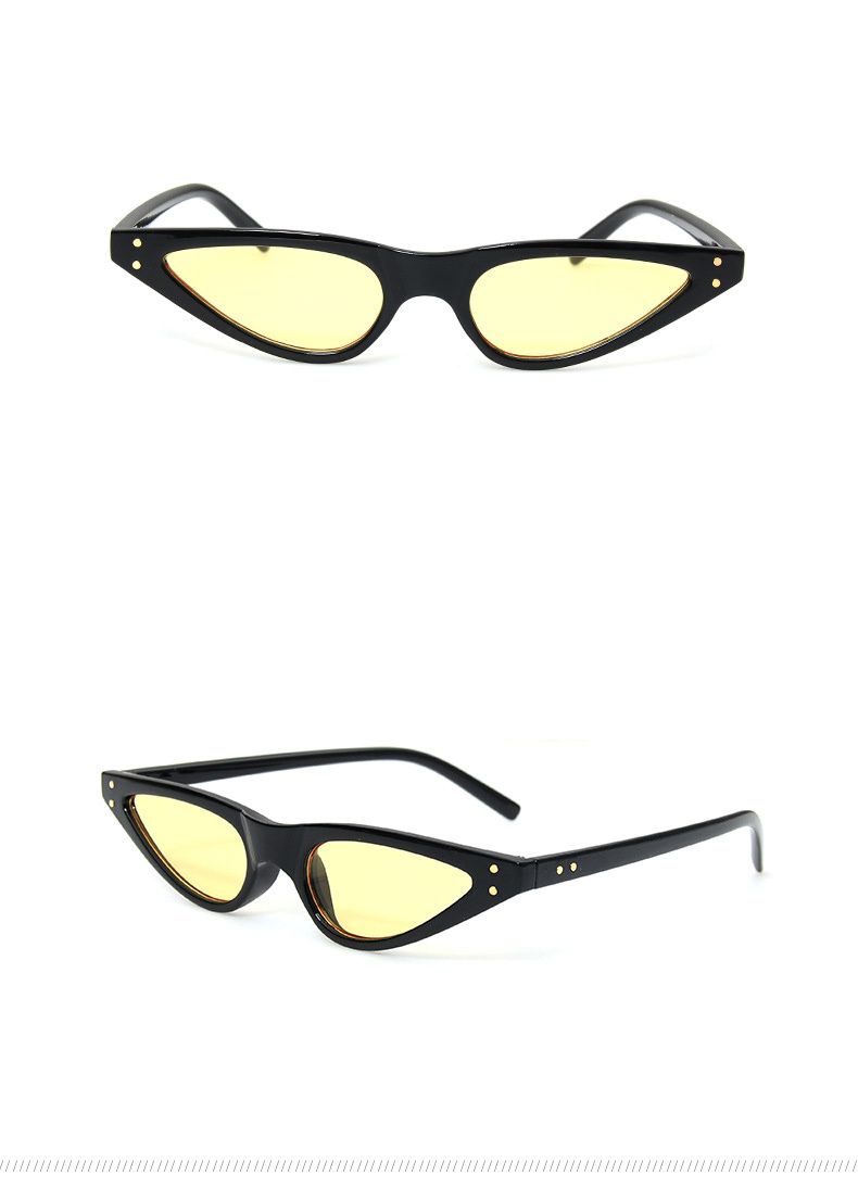 Sun Glasses Women Triangle, Cat Eye Triangle Sunglasses