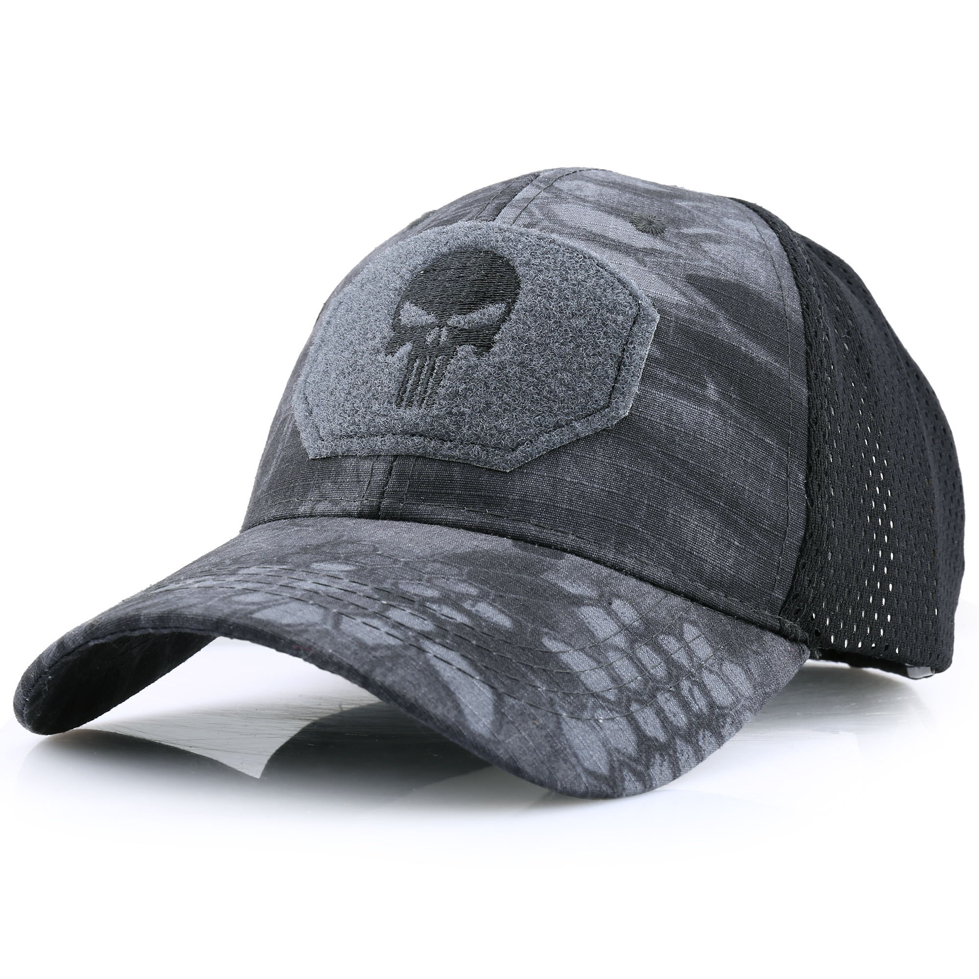 Camouflage Tactical Operator Adjustable Baseball Trucker Sun Shade Hat for Fishing Sports Hunting Hiking Men Women,Temu