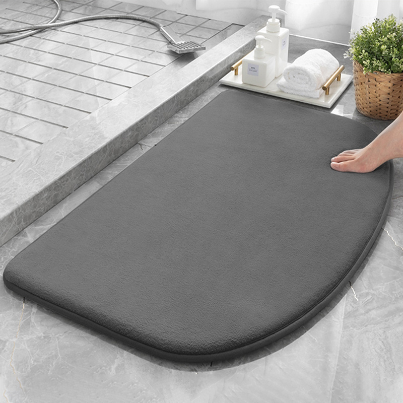 Super Absorbent Bath Mat Quick drying Bathroom Mats Super - Temu