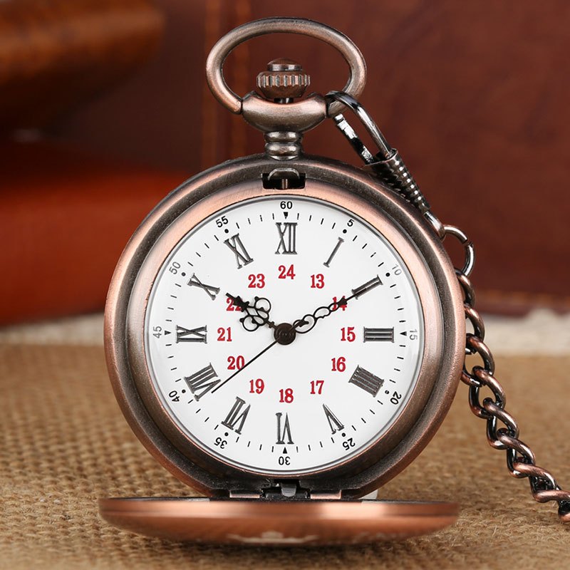 keller weber engraved pocket watch to my son i love you best gift quartz pocket watch chain fob watches men gift present details 14