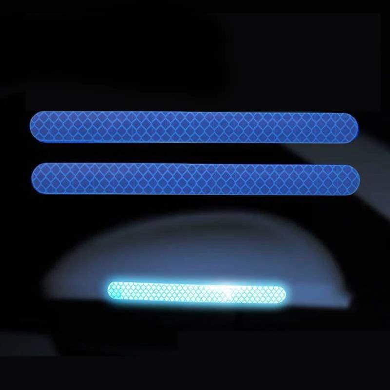 Reflective Strip Car Rearview Mirror Anti collision Warning - Temu