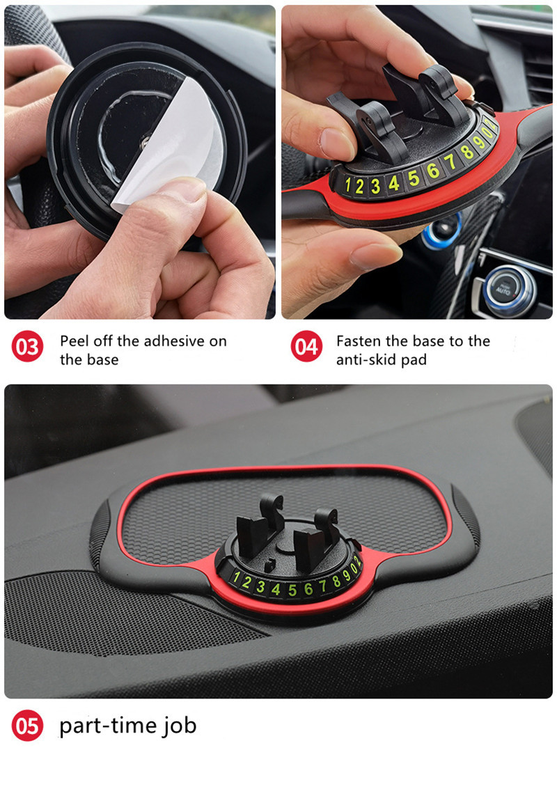 Multi functional Car Anti slip Mat Phone Mount 360°rotating - Temu