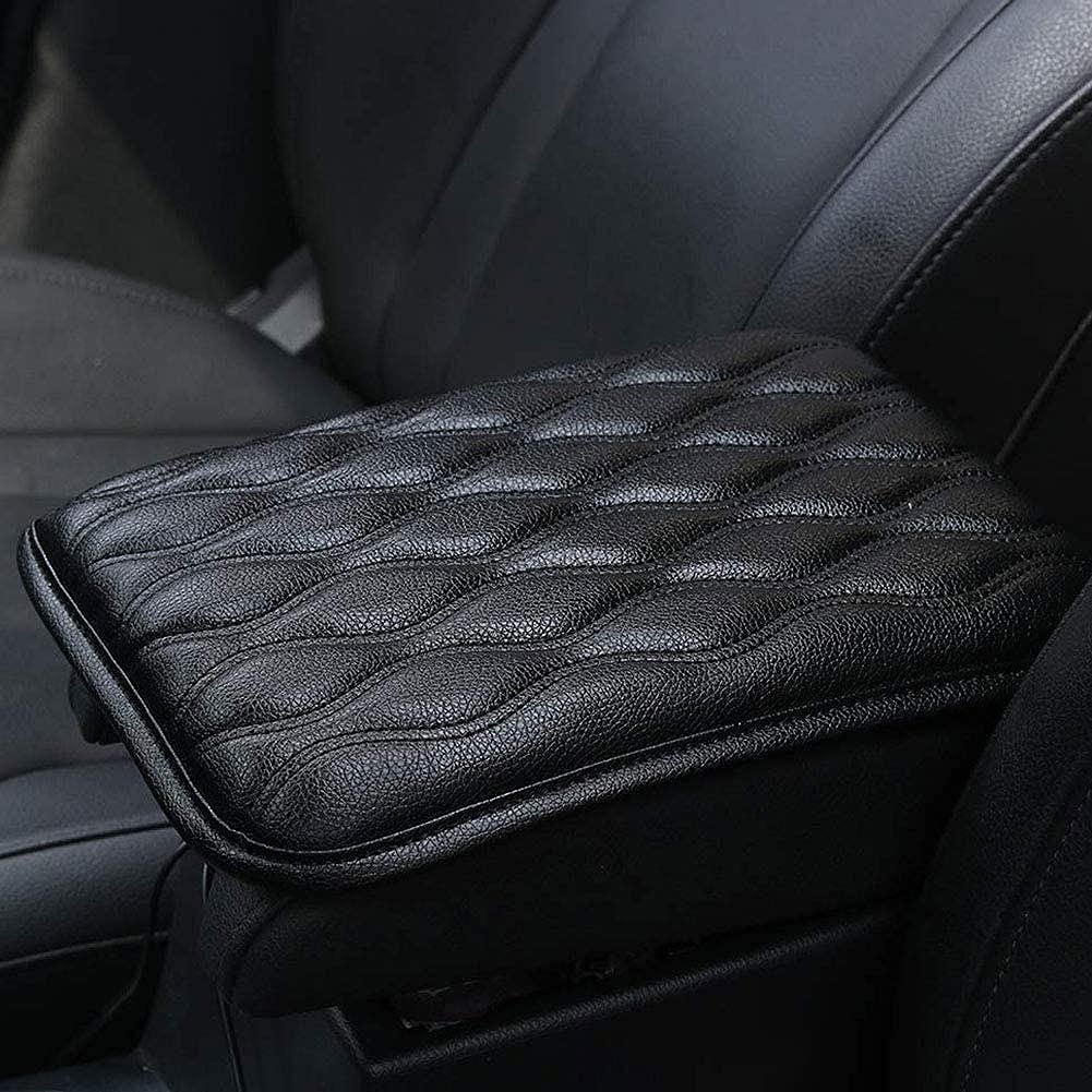  BEYOURD Auto Center Console Cover, Car Armrest Box Pad,  Skin-Friendly Washable Cotton Cloth, Anti-Slip, Armrest Cover Protector for  Vehicle SUV Truck Car, Black : Automotive