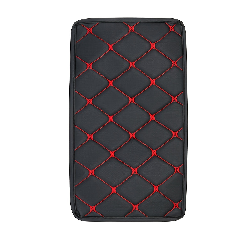 Arm Rest Car Pu Leather Car Centre Armrest Armrests Cushion Storage Box Cover Mats Arm Rest Protector Pad Car Interior