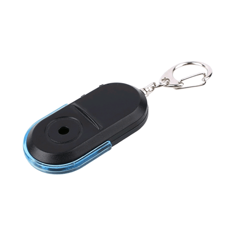 LED Anti-Lost Key Finder Locator Keychain Whistle Sound Control Keyring  Seeker !