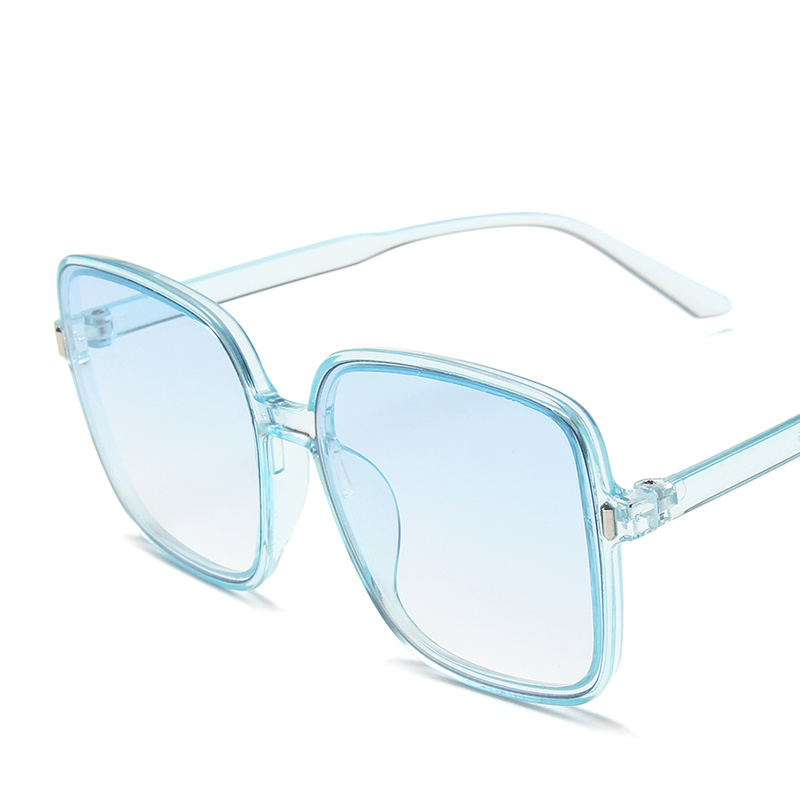 Dior Transparent & Blue Square Sunglasses