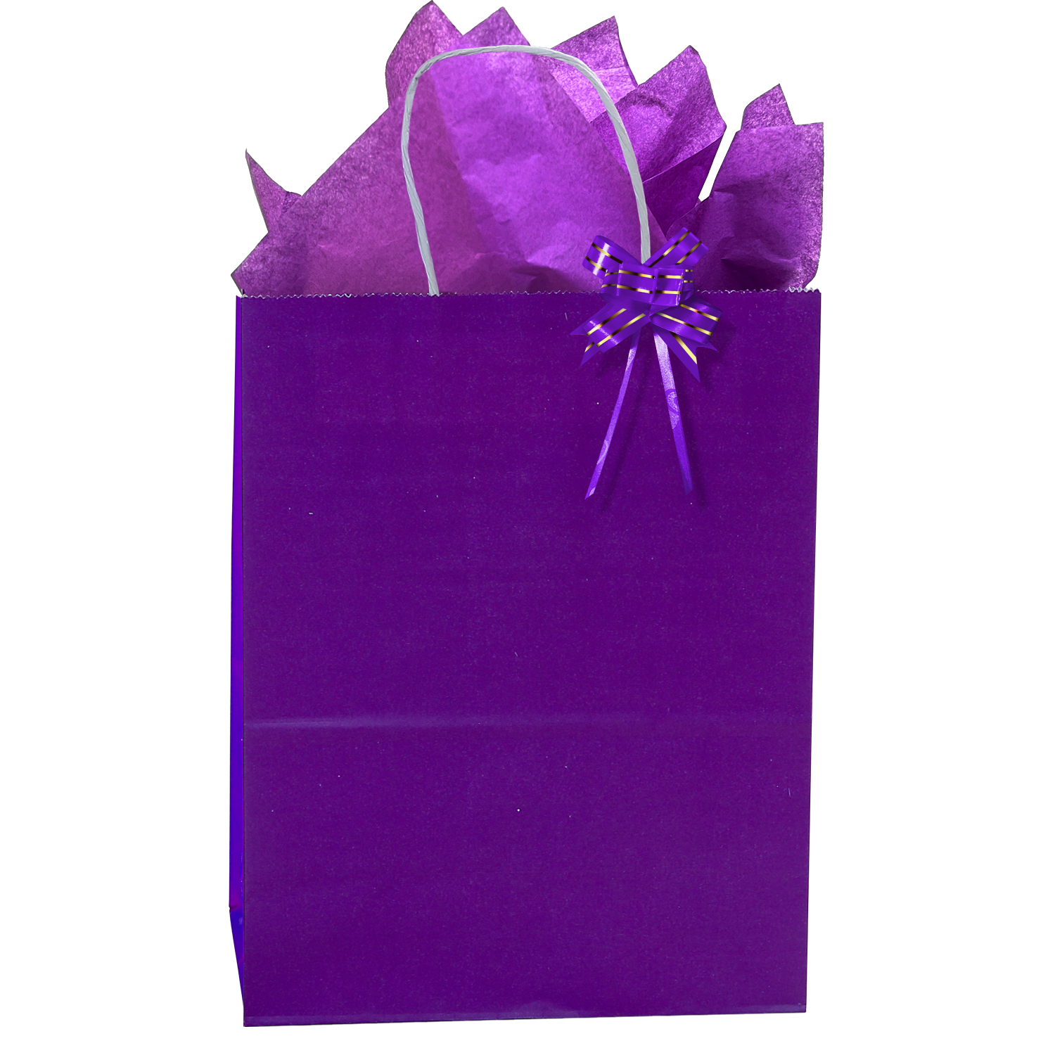  Kolaxen Purple Kraft Paper Gift Bags with Tissue Paper 24 Pcs  10.6 * 7.9 * 4.3 inches, Medium Gift Bags with Handles for Birthday, Party,  Wedding, Baby Shower… : Health & Household