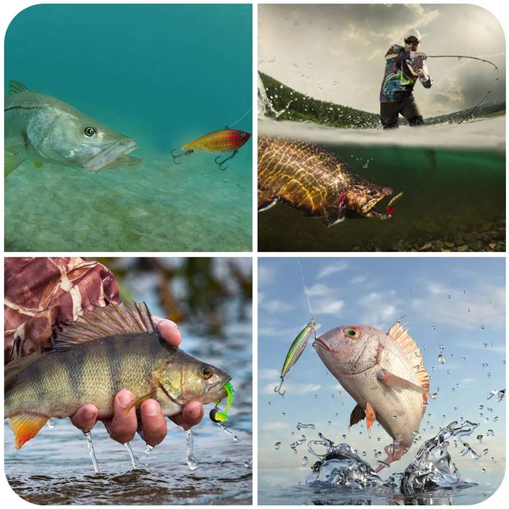27 Pcs Fishing Lures Kit Multifunctional Fishing Sets - Temu Canada