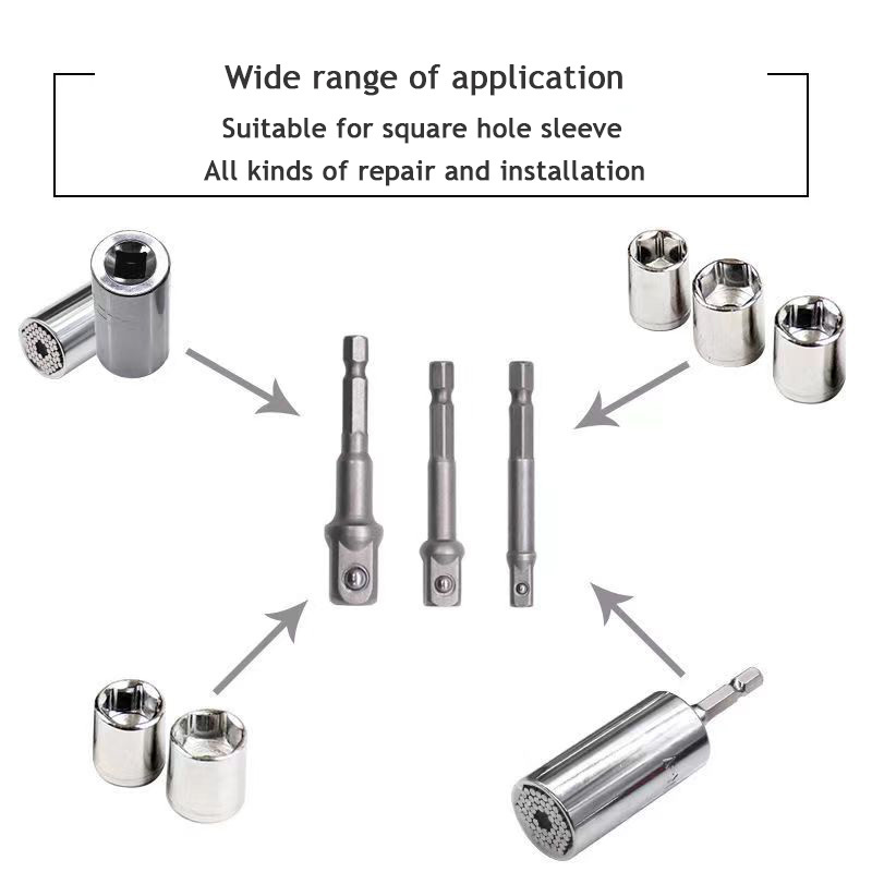 Drill Socket Adapter Hexagonal Shank Extension Bar Hexagonal - Temu United