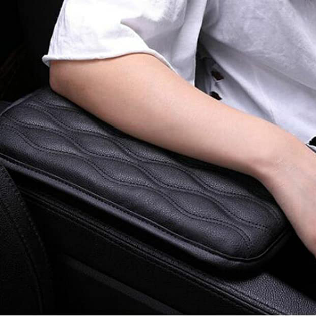 Monrand Center Console Armrest Pad, Universal Car Armrest Cover Fit for  Most Vehicle, SUV, Truck Car Accessories (01)