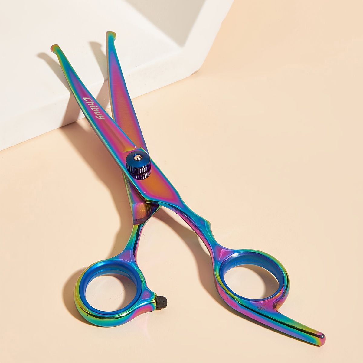 1pc Pet Metal Curved Shears Scissors Multicolor Dog Hair Cutting Scissors  For Dogs Puppy Supplies | Shop The Latest Trends | Temu