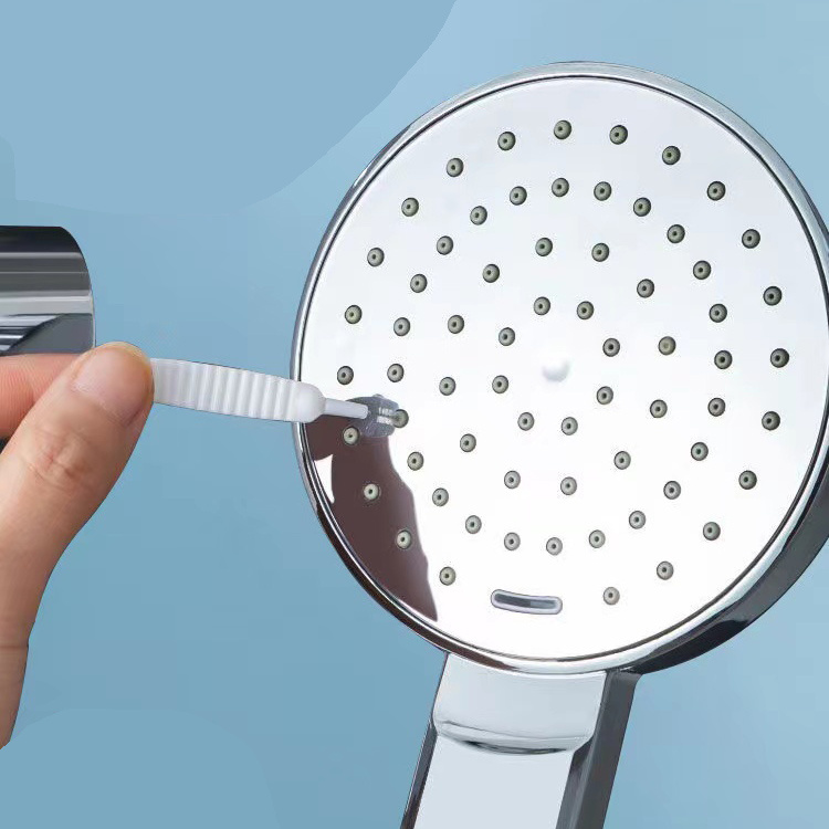 Brosse de nettoyage de pomme de douche, petite brosse blanche pour nettoyer  les pores, Nylon Anti-colmatage pour la cuisine, les toilettes, le  nettoyeur de vitres de téléphones, 10 pièces