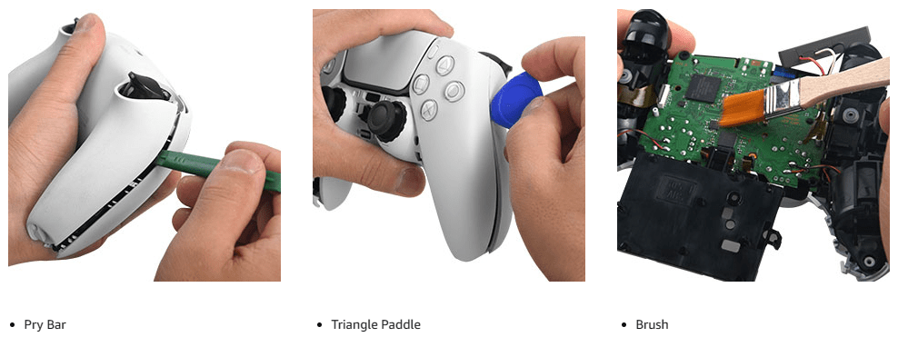 Destornillador Triwing para Nintendo Switch, kit de herramientas de  reparación profesional para reemplazo de joystick Joy-con con pinzas,  palanca de apertura y ventosa