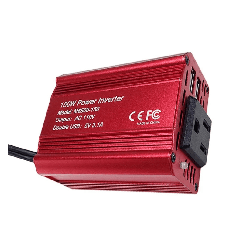 150W Car Power Inverter: Boost Your Car Charger Adapter & Enjoy AC 110V  Power On-the-Go!