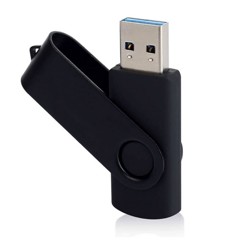 Unidad Flash Usb 3,0 giratoria para iPhone, pendrive con 2 en 1 USB-A,  interfaz