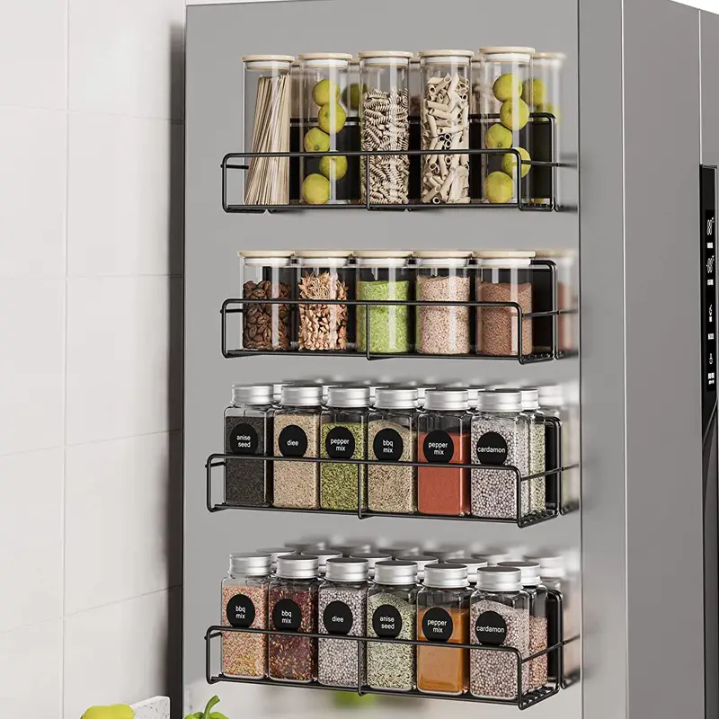 Space saving Magnetic Spice Rack For Small Kitchens And - Temu